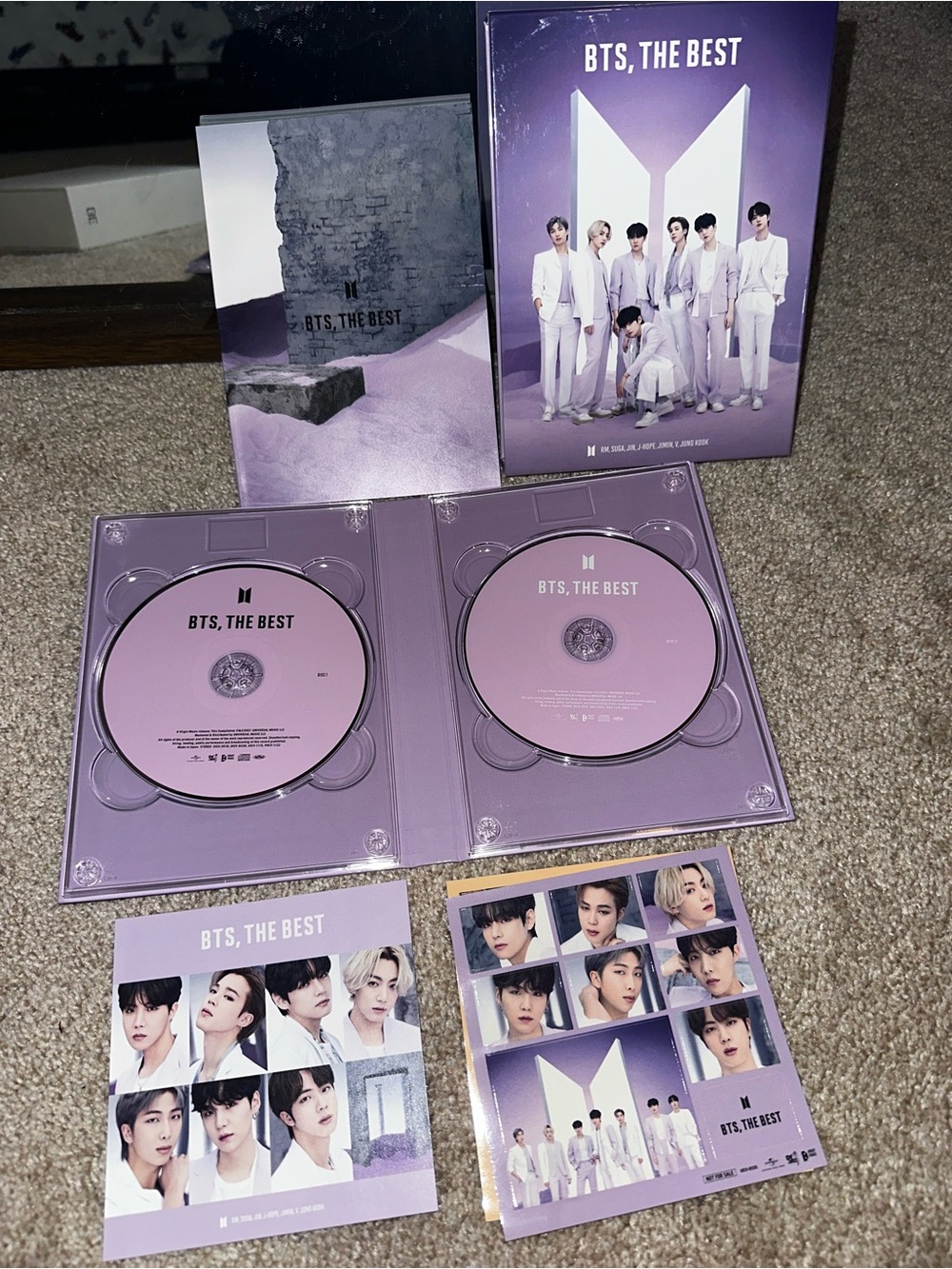 BTS the best 2 disc